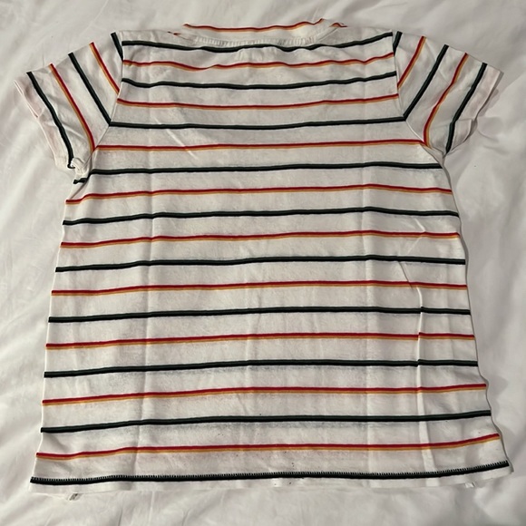 Madewell multicolor knit tee - size small - Picture 4 of 5